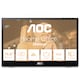 Monitor Portabil LED IPS AOC 15.6", Full HD (1920x1080), 60Hz, 4ms, Flicker Free, USB Type-C, Jack, 16T3EA, negru