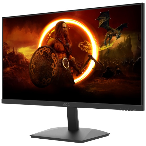 Монитор Gaming AOC, 23.8", VA, FHD, 180Hz, 4ms, 1ms, HDR10, FlickerFree