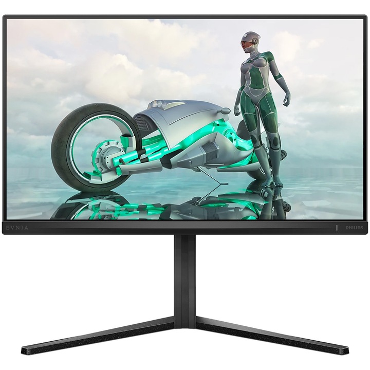Philips 24M2N3200A/00 EVNIA IPS gaming monitor, 23,8", FHD, 180Hz, 1ms, 0.5 ms, HDR10, FlickerFree, Hangszórók 2W x 2, HA, Pivot, HDMI, DisplayPort, Fekete