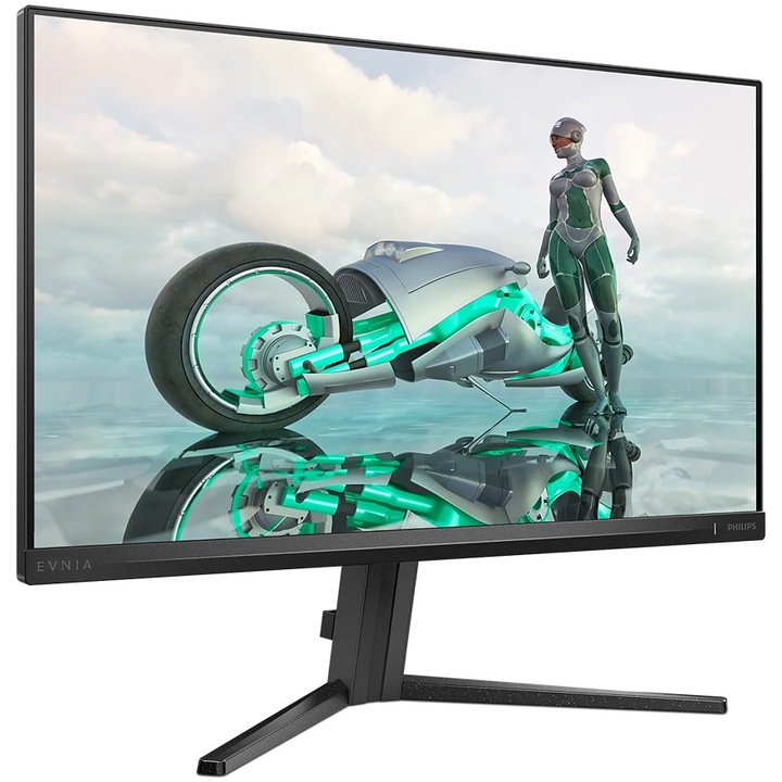 Монитор Gaming Philips EVNIA, 23.8", Fast IPS, FHD 1920x1080, 180Hz, 1ms (0.5ms MPRT), HDR10 FlickerFree, Говорители 2Wx2, HDMI, DisplayPort, 24M2N3200S/00