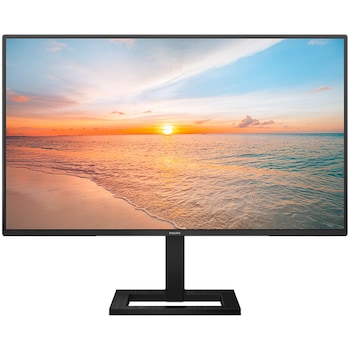 Monitor Philips, 27", IPS, QHD, 100Hz, 4ms, 1ms, FlickerFree, Boxe 2W x 2, HA, HDMI, USB, hub, USC-C, 27E1N1600AE/00, Negru