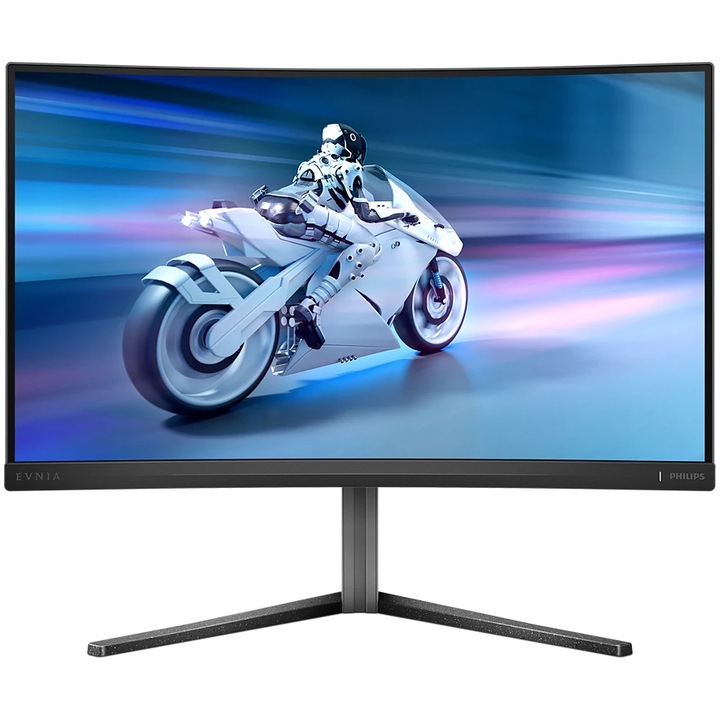 Philips 27M2C5200W/00 EVNIA LED VA 27" ívelt Gaming monitor, Full HD (1920x1080), 280Hz, 1ms (Smart MBR 0.3ms), HDR10, FlickerFree, 2x HDMI, DisplayPort, Pivot, fekete