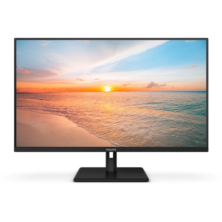 Philips monitor, 31,5", VA, 4K, UHD, 60 Hz, 4 ms, HDR10, FlickerFree, hangszórók 2W x 2, HDMI, DisplayPort, 32E1N1800LA/00, fekete