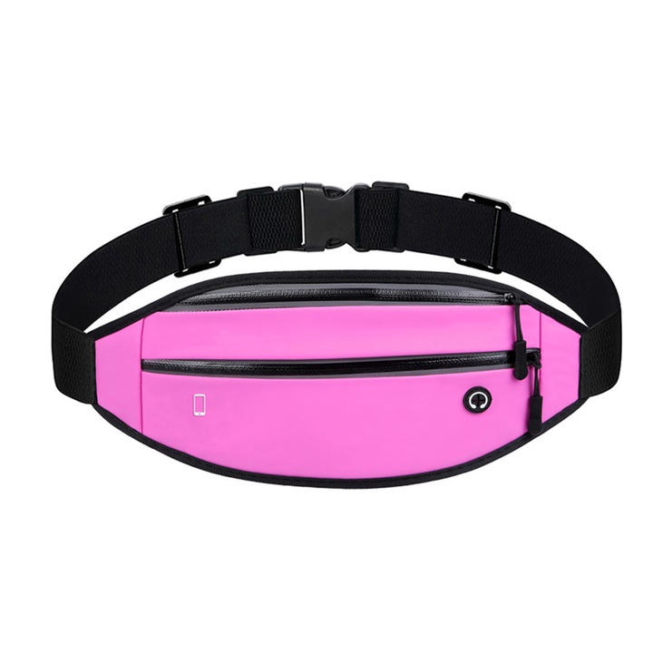 Sporttáska, állítható, vízálló, fényvisszaverő, telefonnak, pénznek, kulcsoknak, többszínű