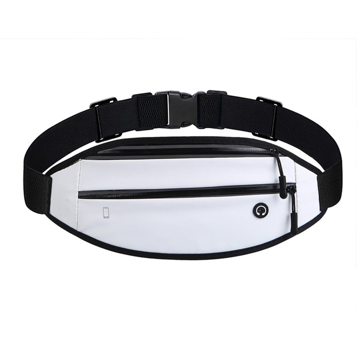 Sportos övtáska futáshoz, állítható, vízálló, fényvisszaverő, többszínű