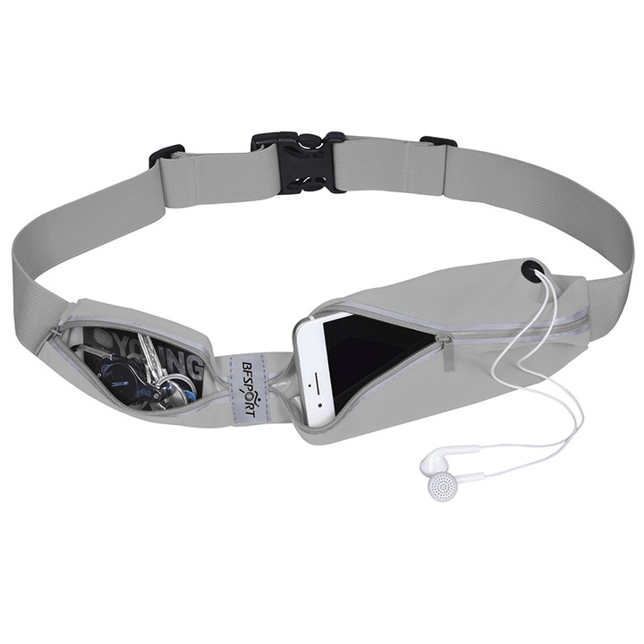 Vízálló sporttáska 2 kihúzható zsebbel telefon, kocogás, kerékpározás számára, többszínű