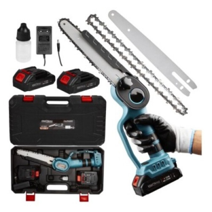 Kis elektromos fűrész, Kraft&dele, 21v, 240mm, KD10467