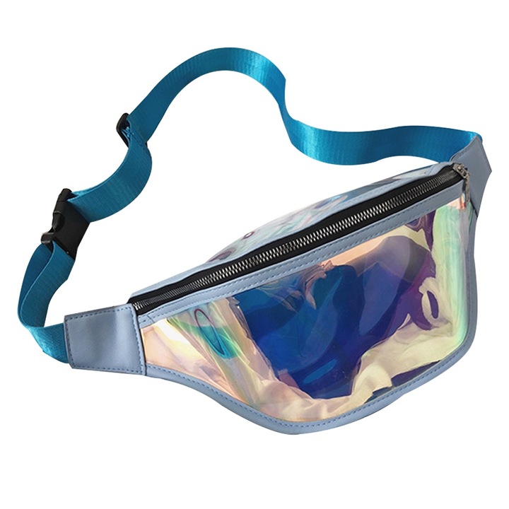 Vízálló, fényvisszaverő táska, nagy kapacitású, kék