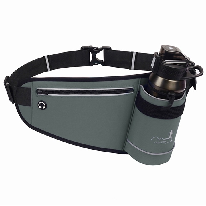 Sporttáska, fitnesz, szürke