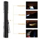 Lanterna portabila Longziming, flashlight cu clip pentru pix, 13cm, waterproof, 29g