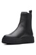 Clarks, Ghete Chelsea de piele Torhill, Negru