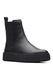 Clarks, Ghete Chelsea de piele Torhill, Negru