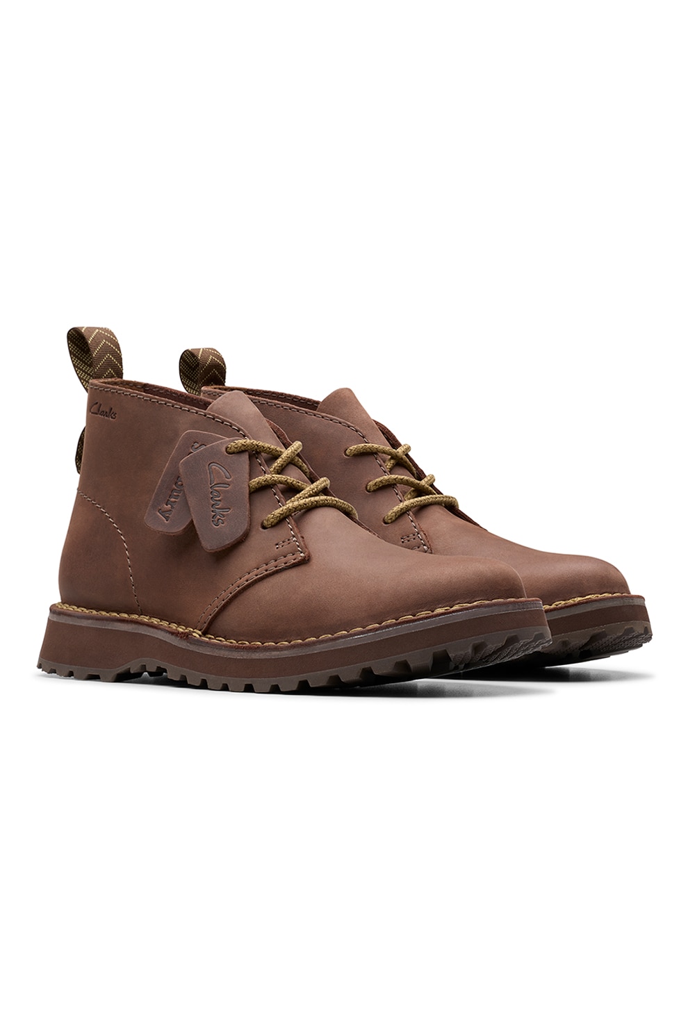 Clarks, Ghete Solsbury, Caramel, 10.5 - eMAG.ro
