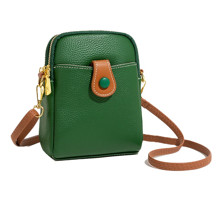 Válltáska, Természetes bőr, Állítható pánt