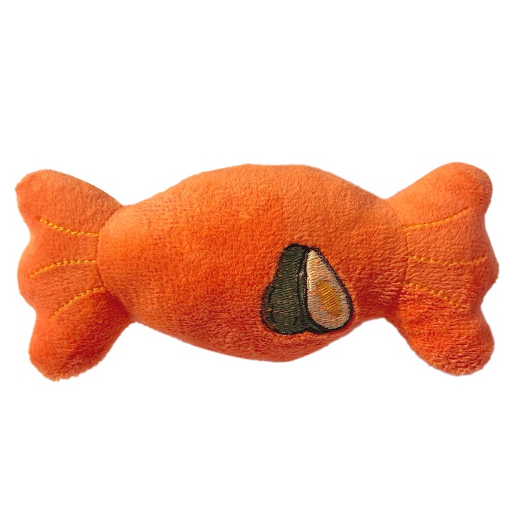 Jucarie interactiva pentru caini, AMRINUGL, plus, portocaliu