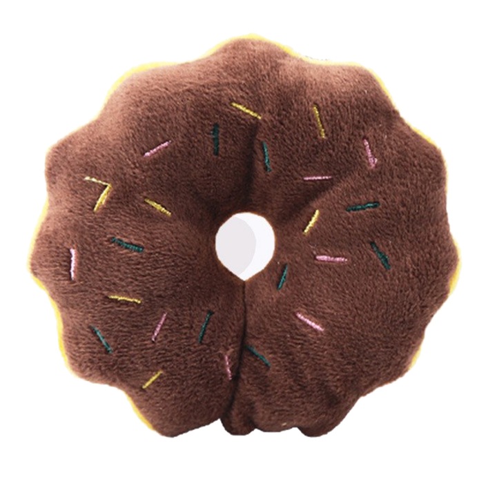 Jucarie pentru caini, AMRINUGL, plus, forma de gogosa, maro