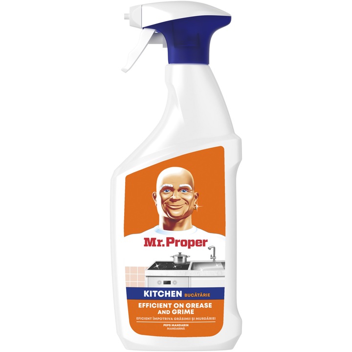 Mr Proper zsírtalanító spray tisztítószer a konyhához, 800 ml