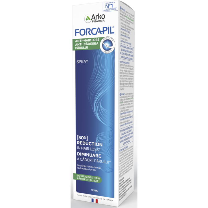 Spray impotriva caderii parului, Forcapil, 125 ml