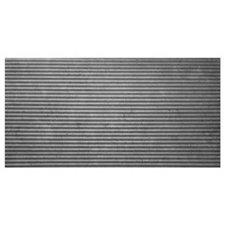 8 db dekorációs panel készlet, DECOSA, polisztirol, hangszigetelés, 100 x 50 cm, grafit