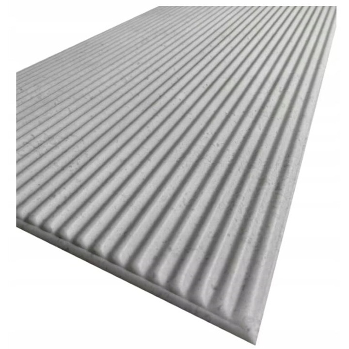 Set 8 panouri decorative Decosa, polistiren, 50x100cm, gri