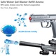 Gél golyók Blasterhez, 50 000 db, 7-8 mm, kék, 5 zacskós készlet