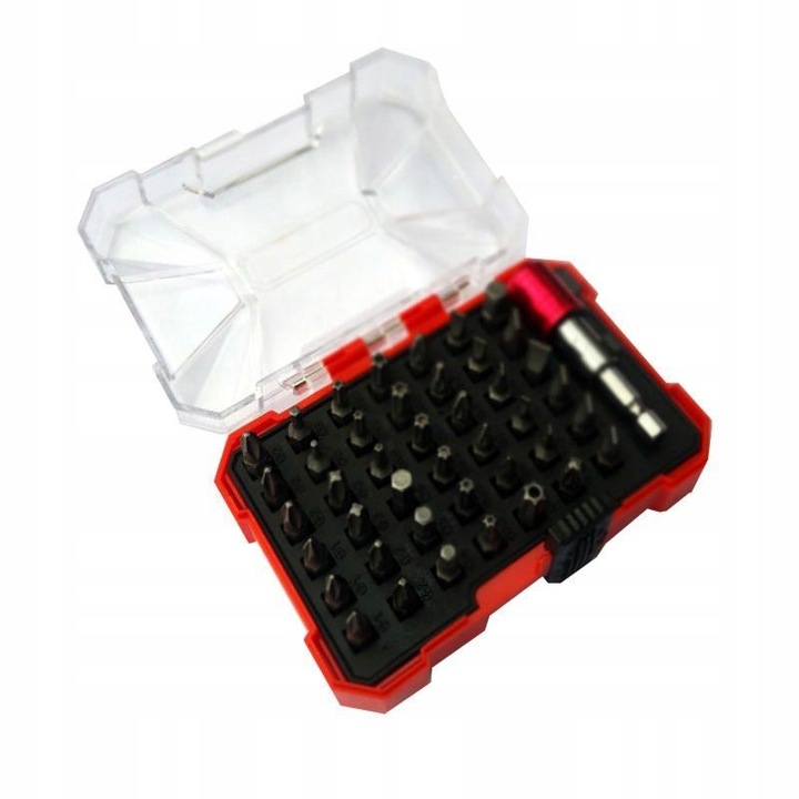 Set de biti PRO 43 piese, 25mm, rapida conectare 50mm, din otel CrV 6150, antiderapant