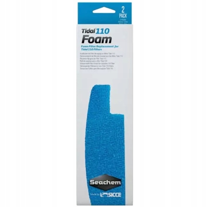 Set 2 Bureti filtrare acvariu pentru Tidal 110, Seachem, Albastru