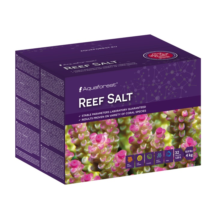 Sare sintetica Aquaforest Reef Salt, pentru acvarii marine, 4kg