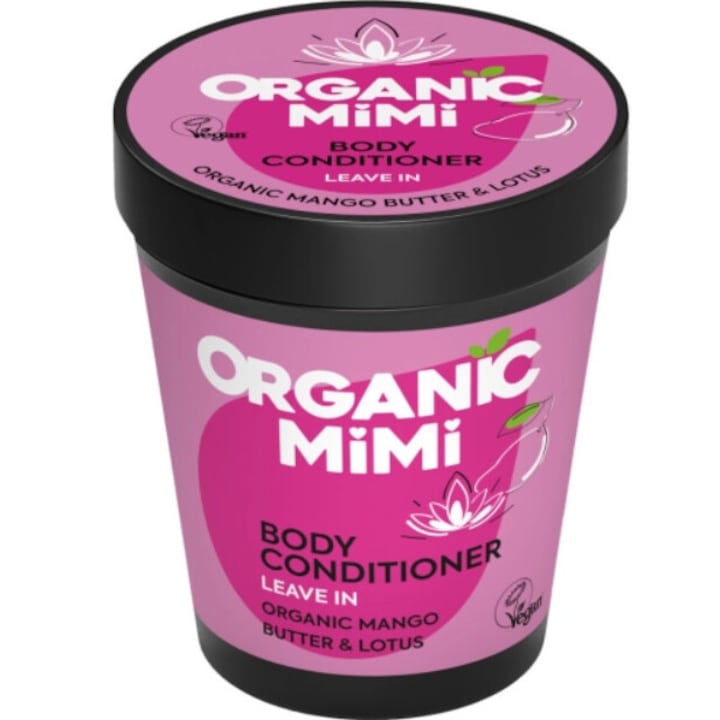 ORGANIC MiMi testbalzsam, mangó és lótusz, hidratáló, vegán, 200 ml