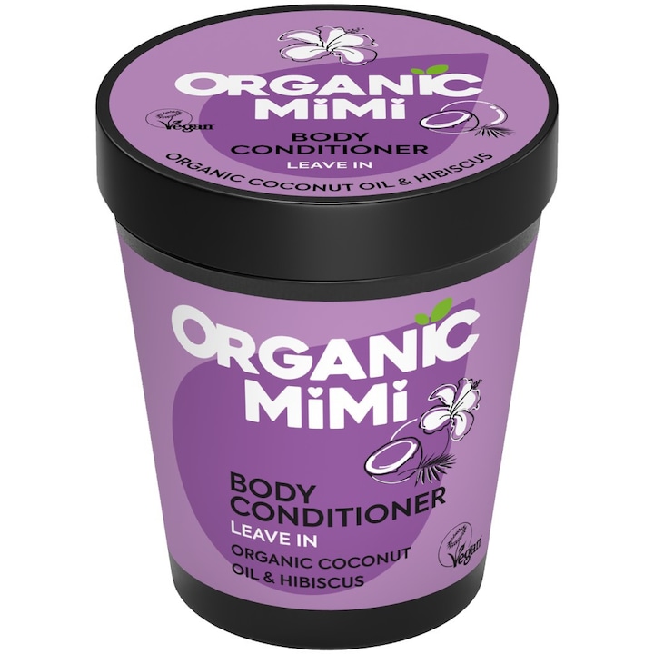 ORGANIC MiMi testbalzsam, hidratáló, vegán, 200 ml