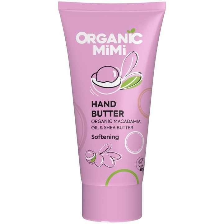 ORGANIC MiMi kézkrém, shea vaj és makadámia olaj, hidratáló, 50 ml