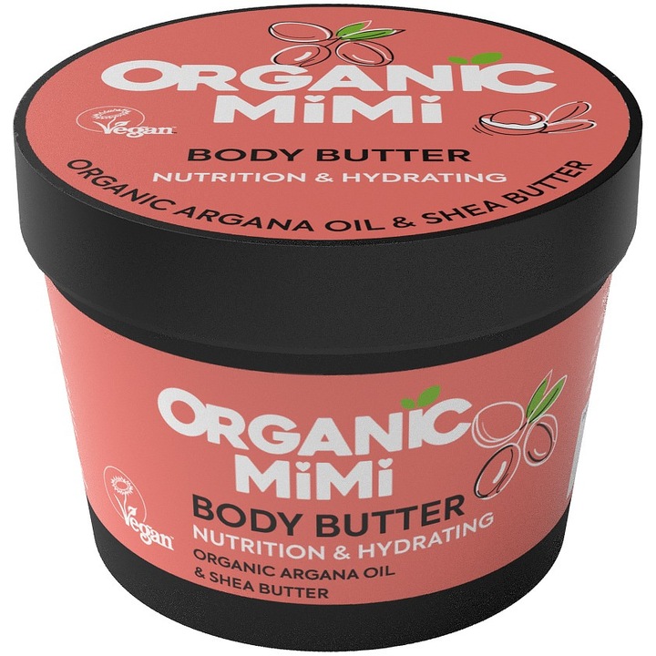 ORGANIC MiMi Argán és Shea testvaj, intenzív hidratálás, 100ml