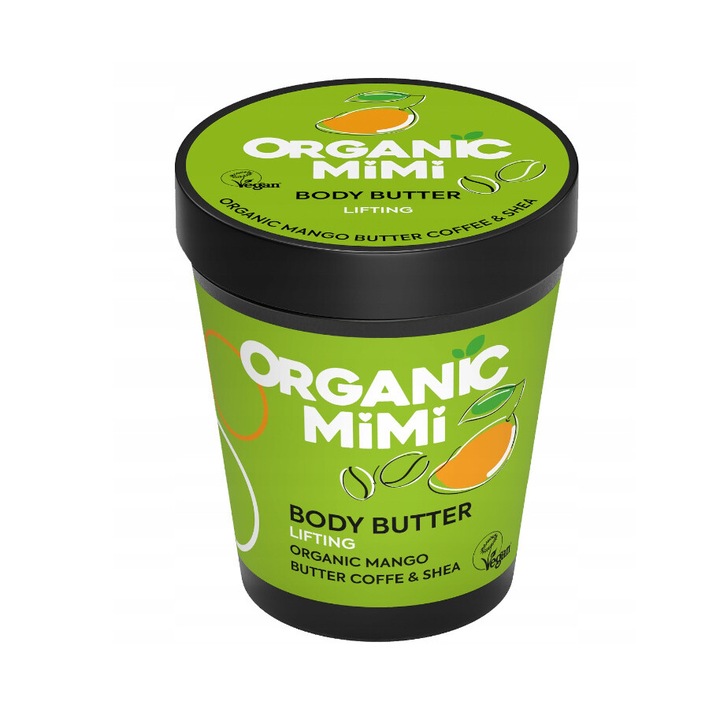 ORGANIC MiMi Mango and Coffee testvaj, lifting hatású, 200ml