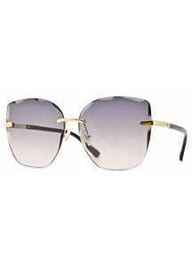 SOJOS SJ1224 Lunettes De Soleil Ovales Vintage Métal UV400 - Homme Et Femme