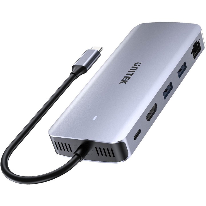 Unitek D1120A01 USB-C хъб, 10 Gbps, M.2 корпус, HDMI