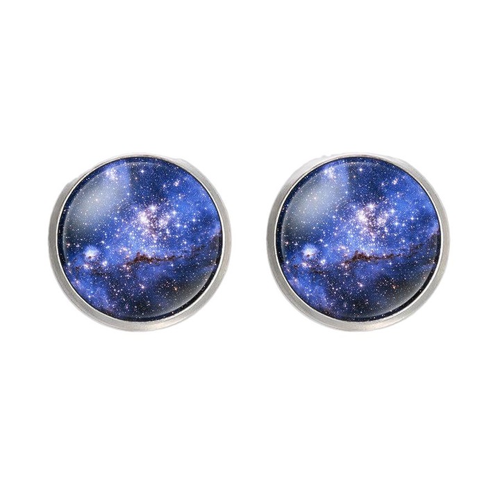 Butoni camasa, cupru, diametru 1.6cm, set 2 buc, multicolor