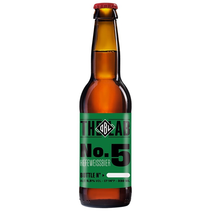 Bere artizanala One Beer Later - Lab No. 5 Hefeweissbier 330 mL