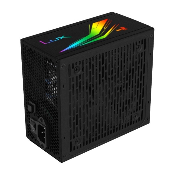 Захранване за настолен компютър AeroCool Lux RGB 550W ATX
