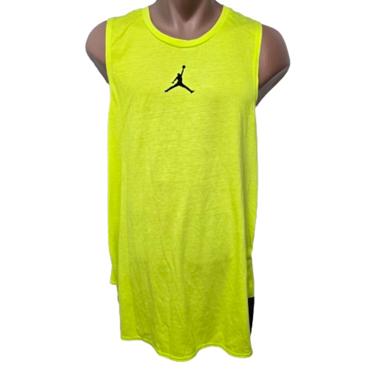 Maiou sport barbati, Jordan, Bumbac, Galben, M