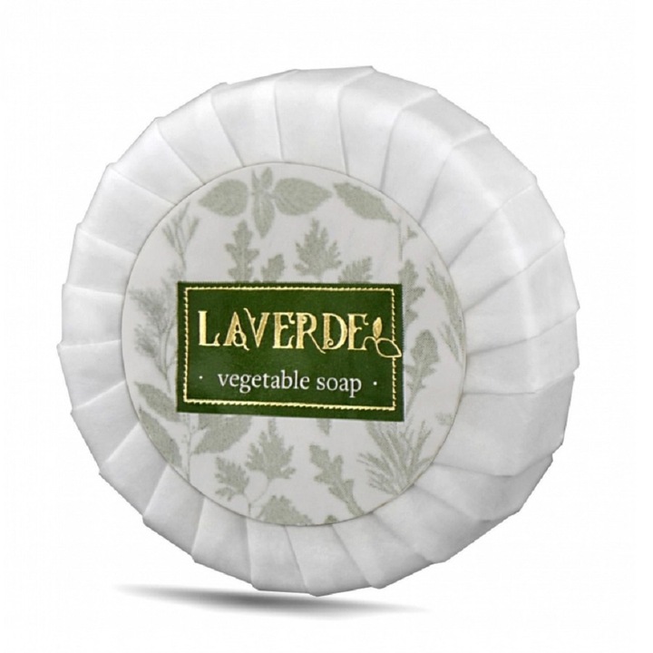 Комплект от 50 части Хотелски сапун LAVERDE, 30 гр
