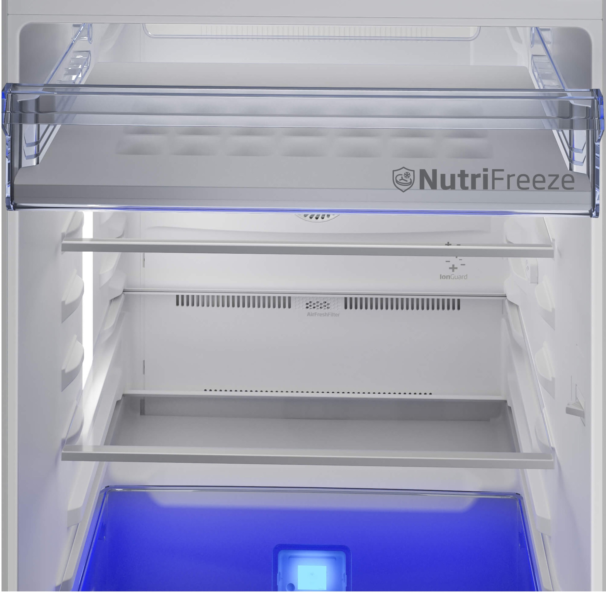 Frigider cu doua usi Beko RDNT401E40SZXBN, 375 l, NeoFrost Dual