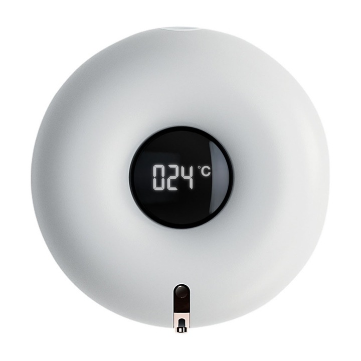 Automatikus szappanadagoló infravörös érzékelővel, mágneses töltéssel, IPX5, fehér