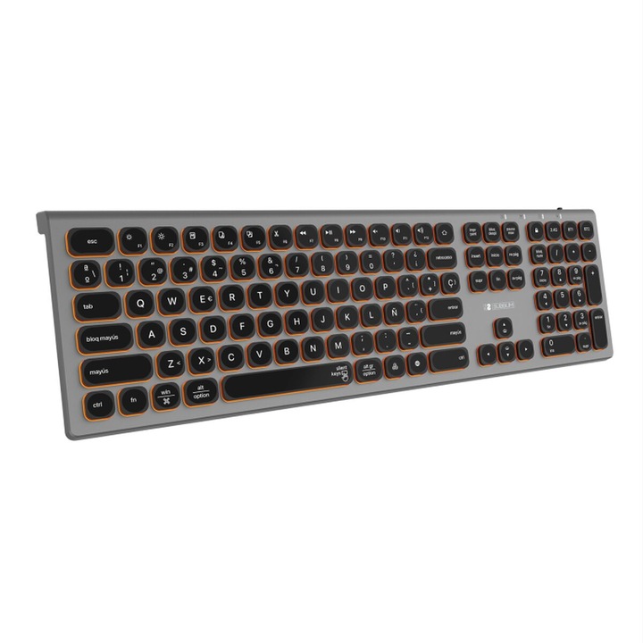 Tastatura Bluetooth Subblim SUBKB-3MIE310 Gri Qwerty Spaniola