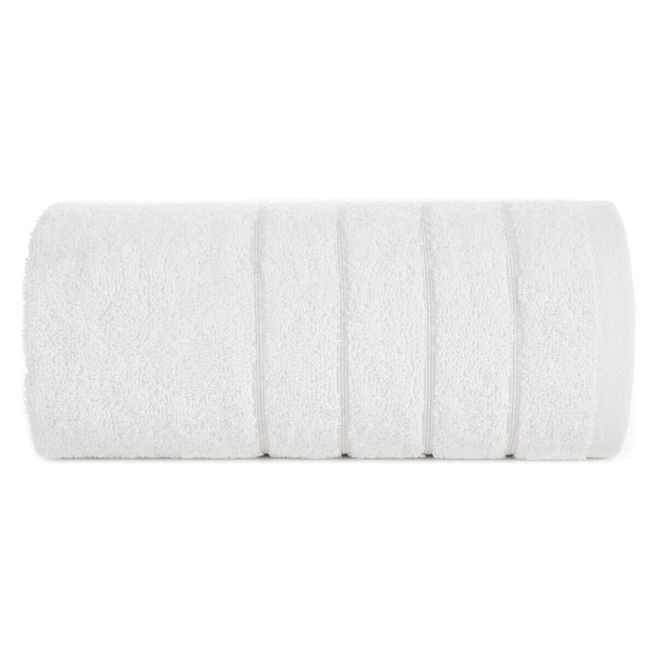 Eurofirany Luxus Kéztörlő, Pamut, 30x50 cm, 500g/m2, Fehér