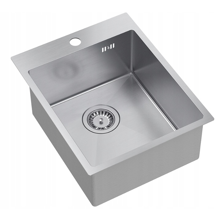 Chiuveta Quadron Russel 90 Chiuveta Bucatarie Incastrat Otel 40x50 cm