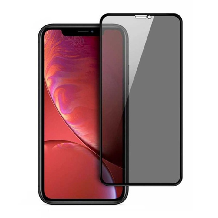 Стъклен протектор Privacy Planet Tech за iPhone 16 Pro "6.3", 5D Full Glue
