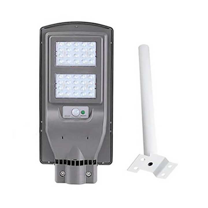 Соларна лампа 60W с монтажна скоба, SMD LED