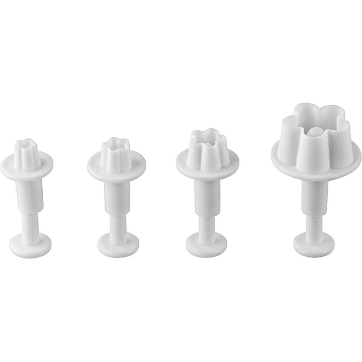 Set organizatoare pentru decorare prajituri, Enforose, unelte din plastic de calitate, design variat, usor de utilizat