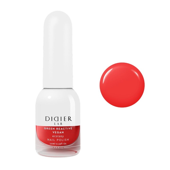 Lac unghii Vegan Didier Lab, Ecstasy, 10ml
