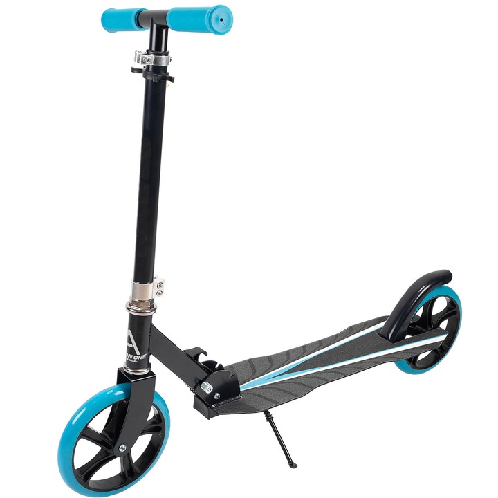 Összecsukható Roller, Action One Rave Blue, kitámasztóval, kerekek 200 mm